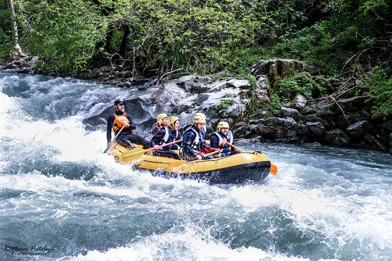 rafting in toscana